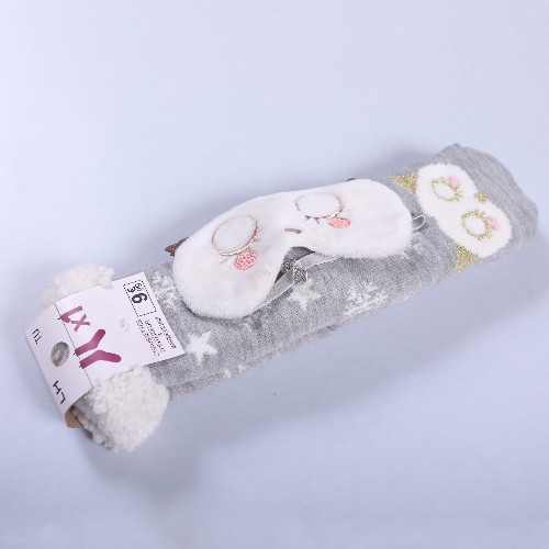 FL-Accessories-35_Eye Mask And Sock Set_Shanghai Fully Lucky Knitting
