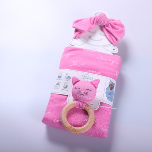 FL-Accessories-44_Baby Swaddle Set_Shanghai Fully Lucky Knitting