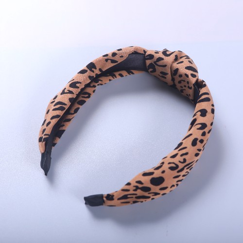 FL-Accessories-54_Custom Leopard Knotted Hair Hoop_Shanghai Fully Lucky Knitting
