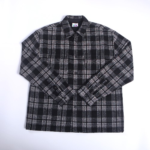FL-Men-36_Loose Collar Flannel Shirt_Shanghai Fully Lucky Knitting