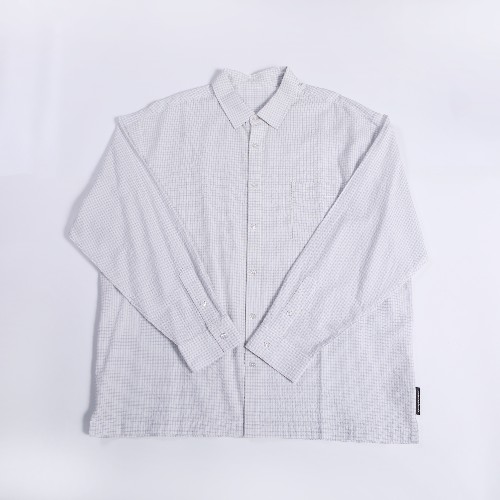 FL-Men-38_OEM Mens Micro Check Casual Shirt_Shanghai Fully Lucky Knitting